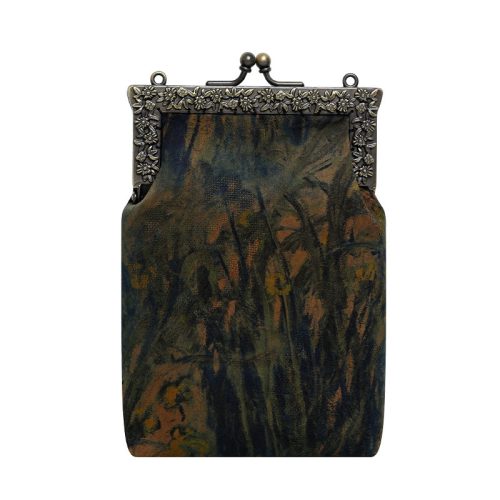 Chinoiserie LuxuryFlowerSilkFrameClutchBag8