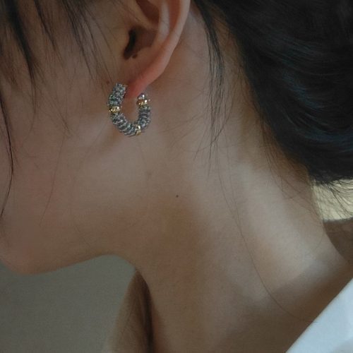 Chinoiserie MIYUKISeedBeadedHoopEarrings8