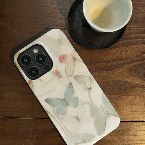 Chinoiserie MeticulousPaintingButterflyPhoneCase2