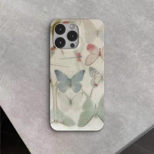 Chinoiserie MeticulousPaintingButterflyPhoneCase4