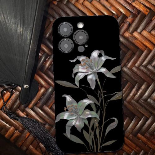 Chinoiserie MoonlightFlowerPrintedPhoneCase13