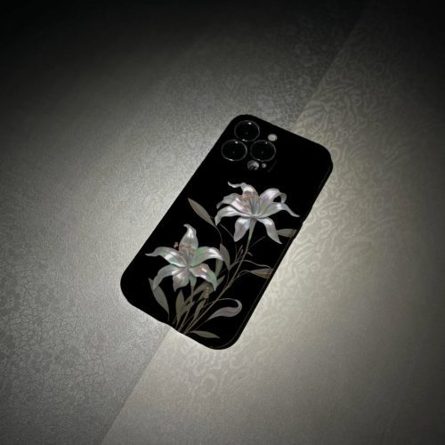 Chinoiserie MoonlightFlowerPrintedPhoneCase15