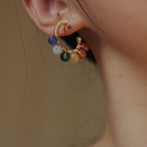 Chinoiserie NaturalJadeColorfulHoopEarrings6 44dafb75 dbf5 448b 95c8 a43b13367fae