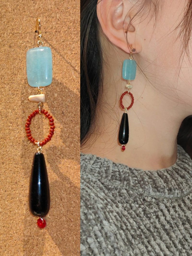 Chinoiserie NaturalJadeDangleEarrings1