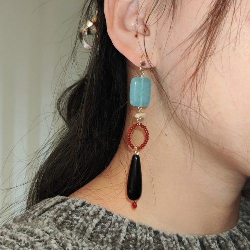 Chinoiserie NaturalJadeDangleEarrings5