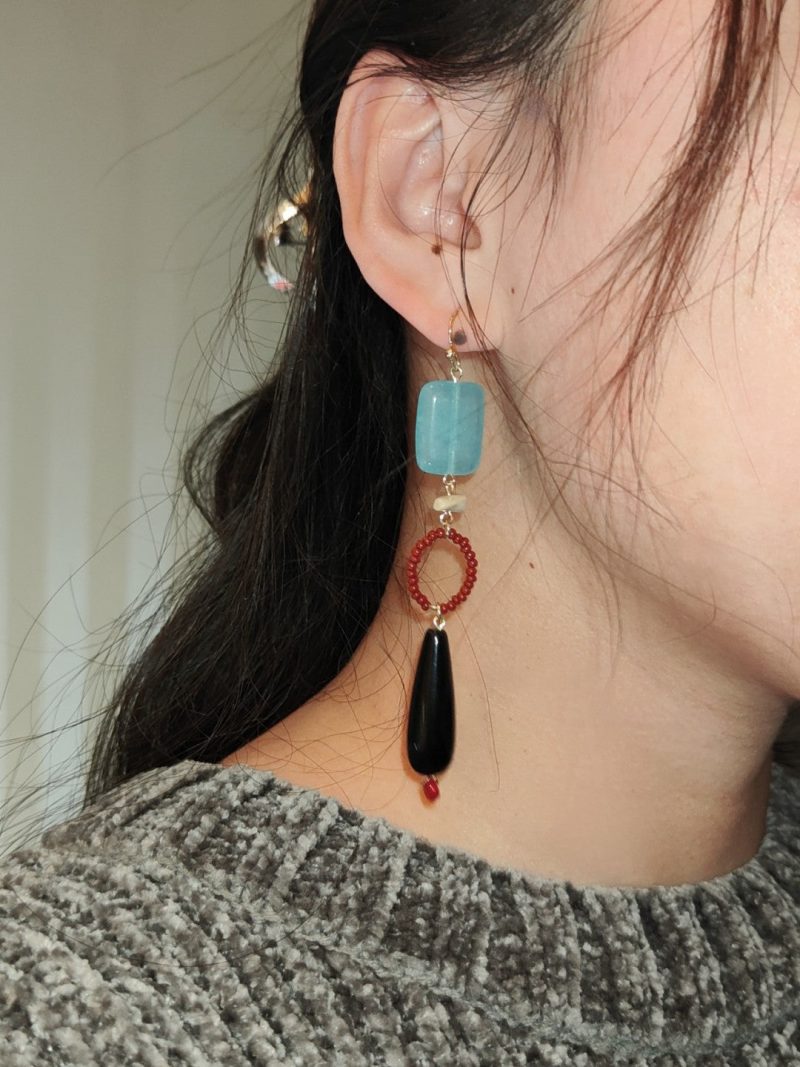 Chinoiserie NaturalJadeDangleEarrings5