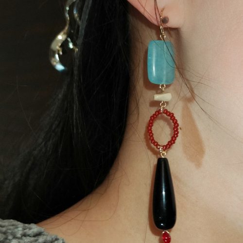 Chinoiserie NaturalJadeDangleEarrings6