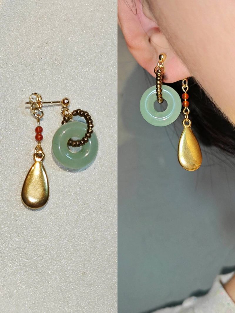 Chinoiserie NaturalJadeHoopBeadedDropEarrings1 7a838992 c76c 40aa 8cc6 bf848cf6dbe3