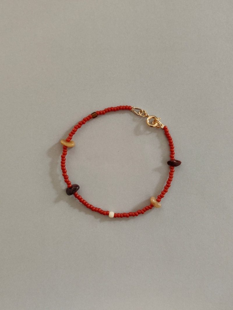 Chinoiserie NaturalJadeMiniBeadedBracelet9