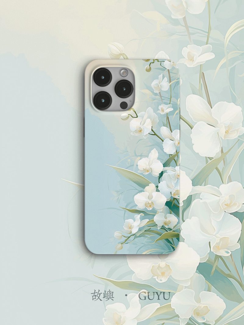 Chinoiserie NobleOrchidPrintedPhoneCase1