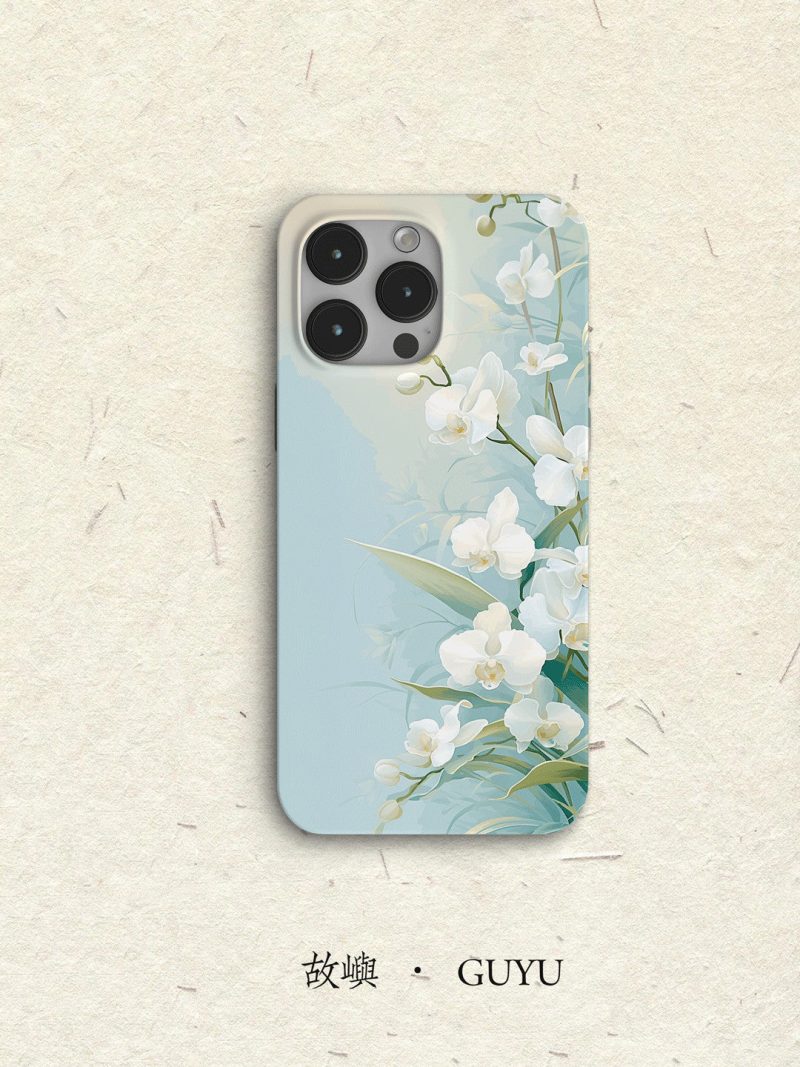 Chinoiserie NobleOrchidPrintedPhoneCase3