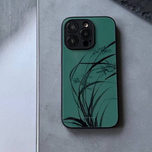 Chinoiserie OrchidGrassChineseTraditionalPaintingPhoneCase5