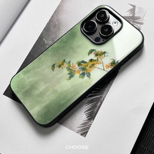 Chinoiserie OsmanthusPrintedPhoneCase3