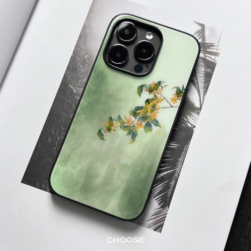 Chinoiserie OsmanthusPrintedPhoneCase4