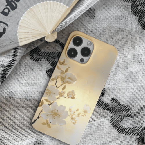 Chinoiserie PearBlossomPrintedPhoneCase1