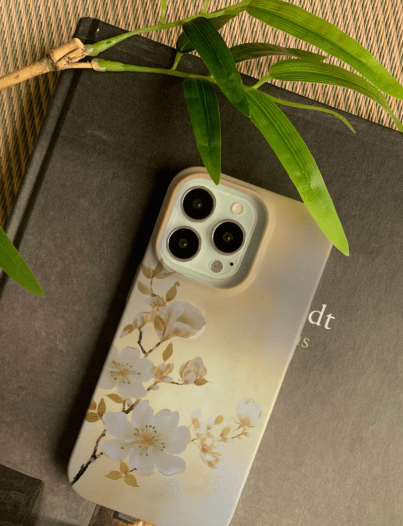 Chinoiserie PearBlossomPrintedPhoneCase3