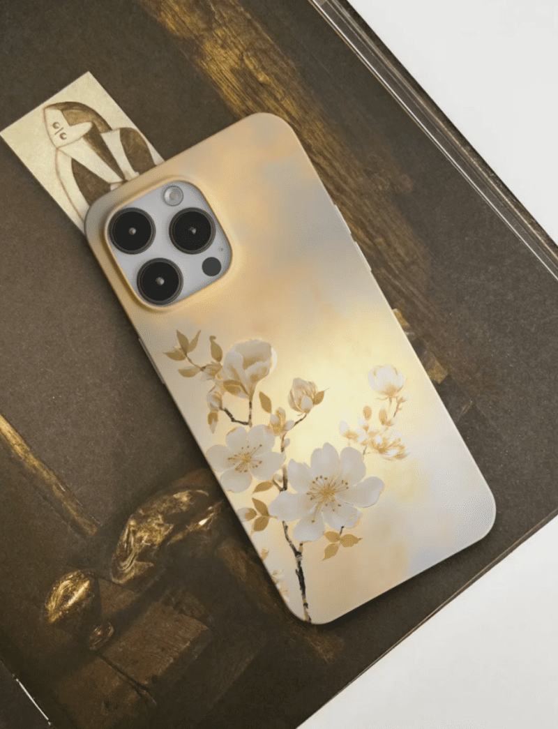 Chinoiserie PearBlossomPrintedPhoneCase6