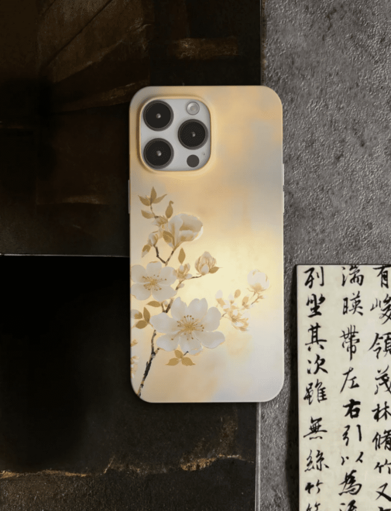 Chinoiserie PearBlossomPrintedPhoneCase7