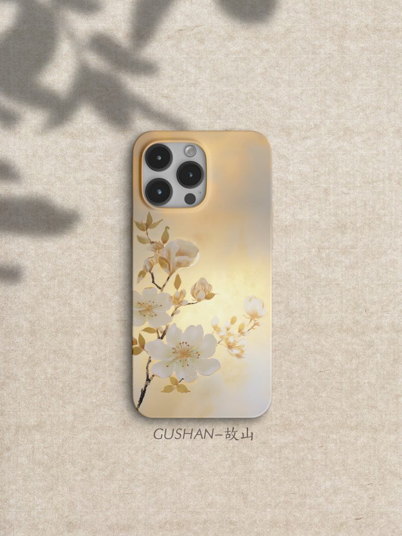 Chinoiserie PearBlossomPrintedPhoneCase9