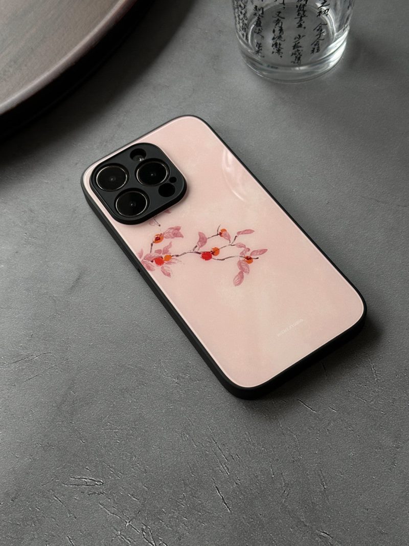 Chinoiserie PersimmonPrintedPhoneCase2