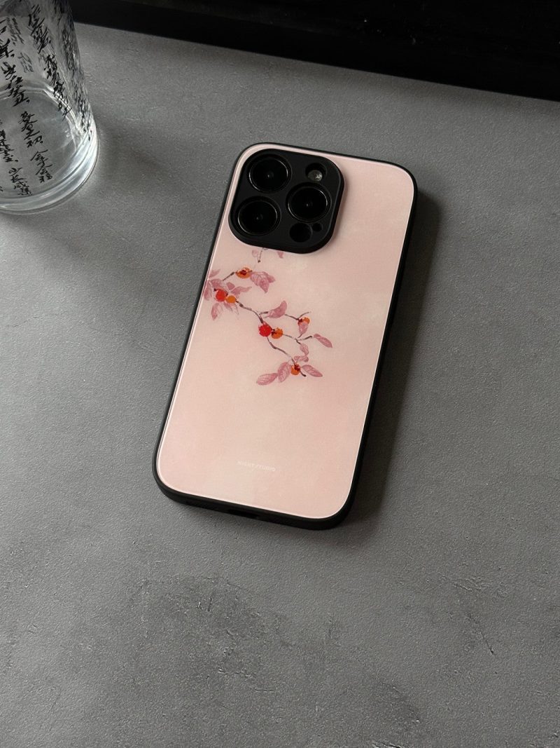 Chinoiserie PersimmonPrintedPhoneCase3