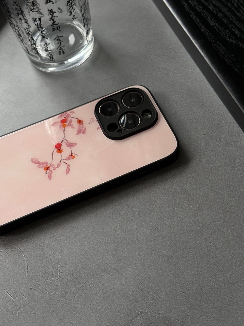 Chinoiserie PersimmonPrintedPhoneCase5