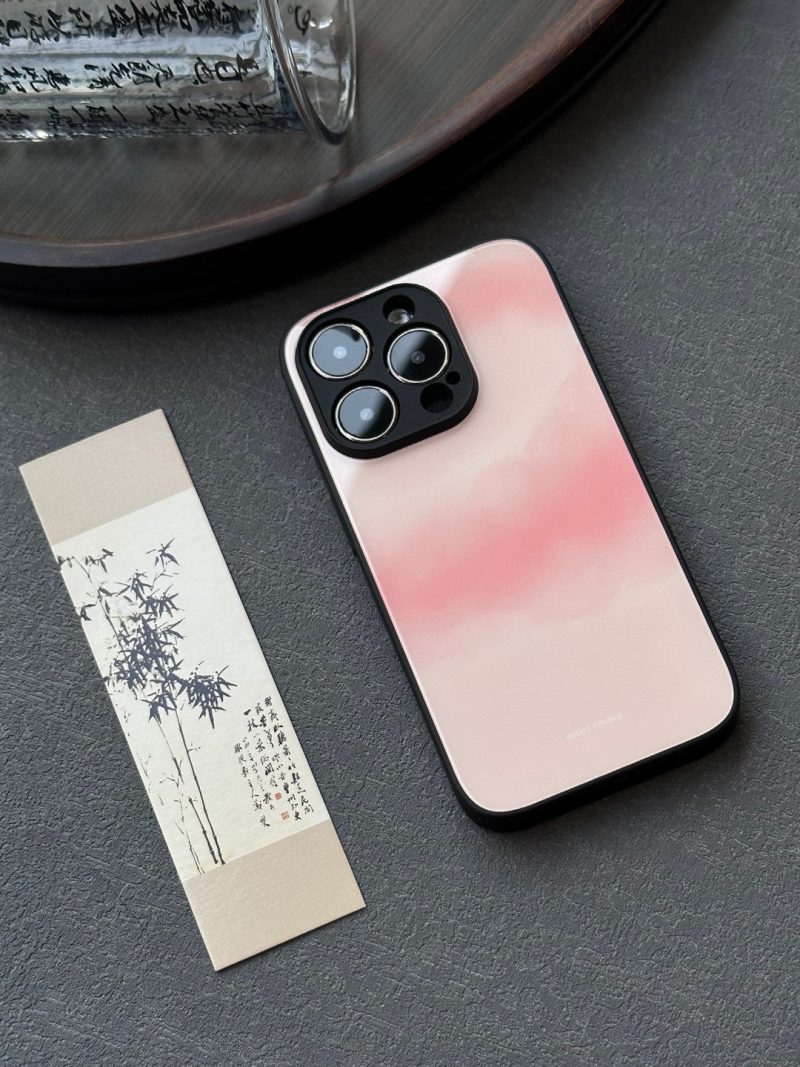 Chinoiserie PinkCloudsPhoneCase3