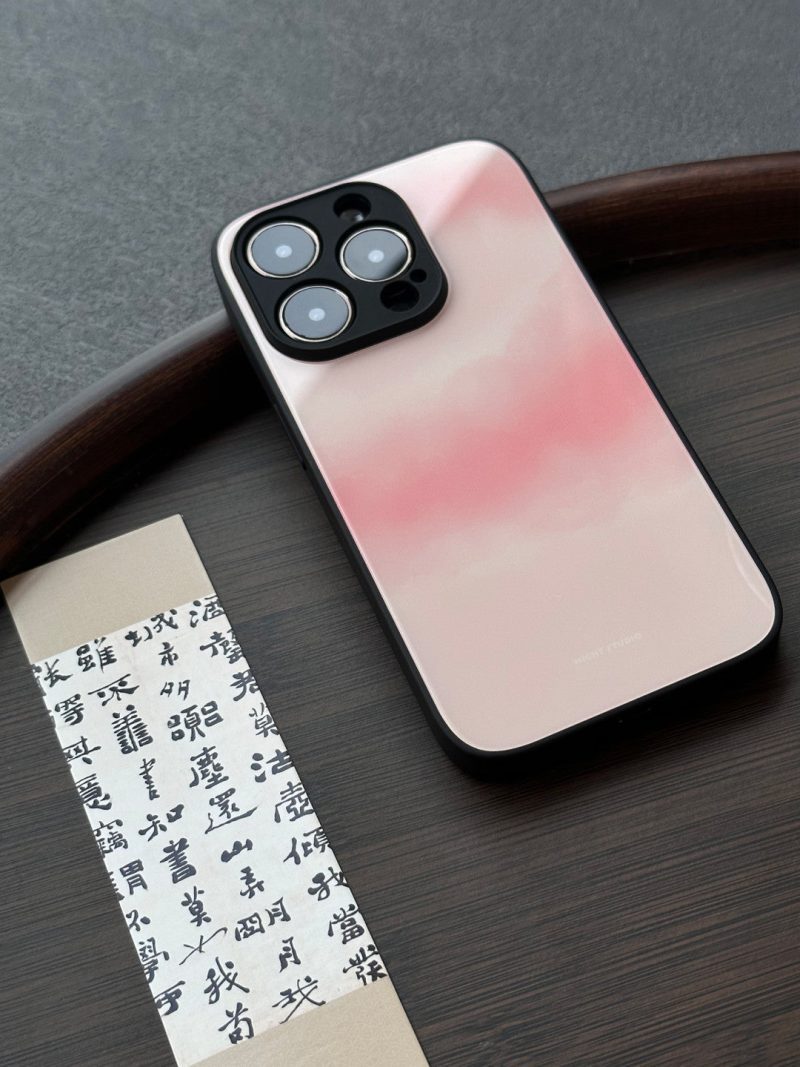 Chinoiserie PinkCloudsPhoneCase5