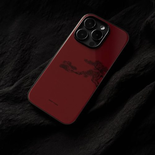 Chinoiserie RedPinePrintedPhoneCase2