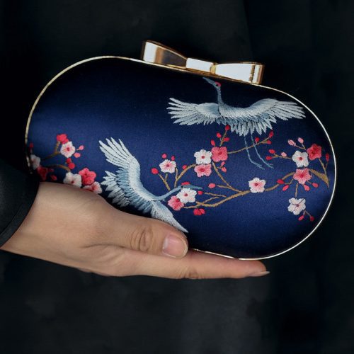 Chinoiserie RetroEmbroideryClutchBag7