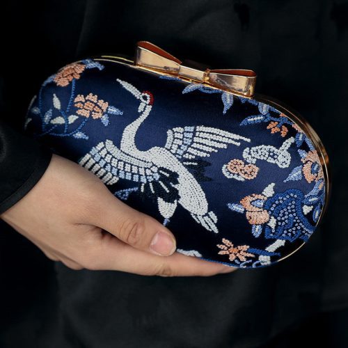 Chinoiserie RetroEmbroideryClutchBag8