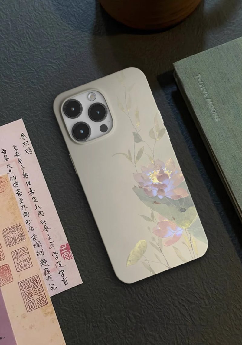 Chinoiserie SummerLotusPrintedPhoneCase1 b6c23ae9 7aa7 4b6a b9dc 2f7eae5f6e97