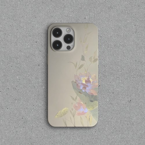 Chinoiserie SummerLotusPrintedPhoneCase3