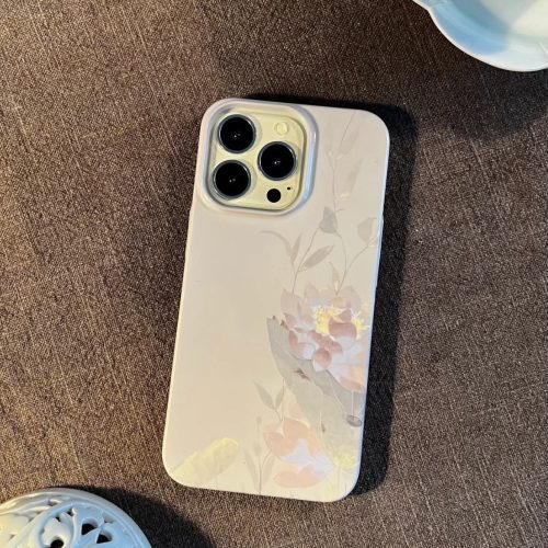 Chinoiserie SummerLotusPrintedPhoneCase8