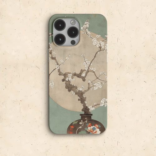 Chinoiserie VaseFlowerPrintedPhoneCase3