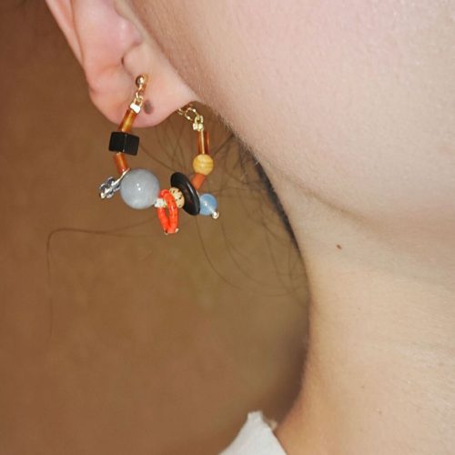 Chinoiserie WhimsicalCircleEarrings4