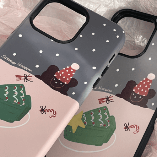 ChristmasBearPhoneCase1