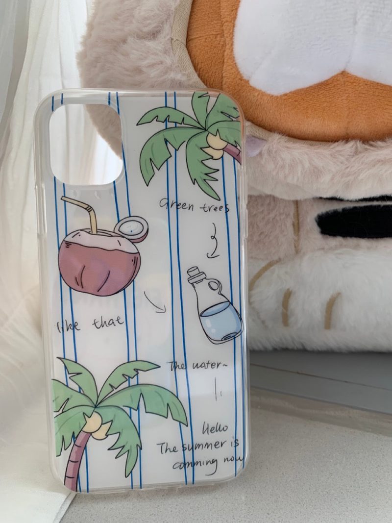 CoconutTreePrintedPhoneCase1