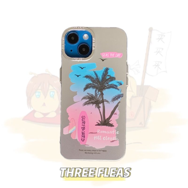 CoconutTreePrintingPlatingPhoneCase00012