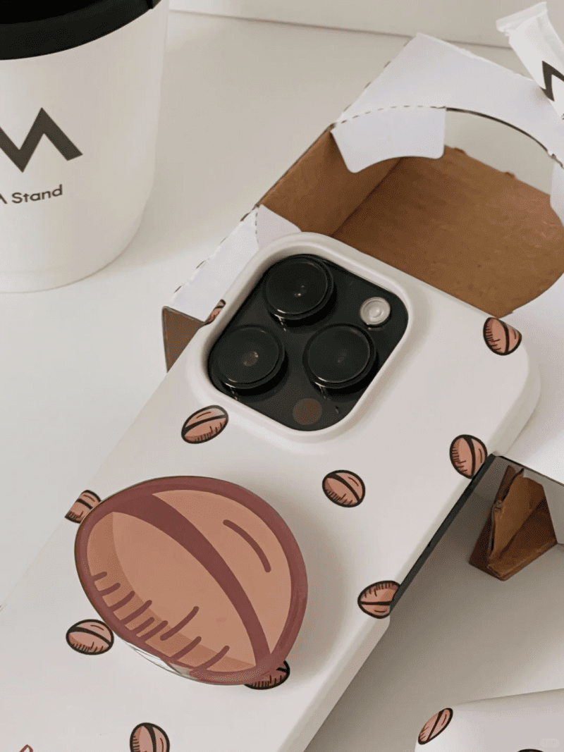 CoffeeBeansPrintedPhoneCase1