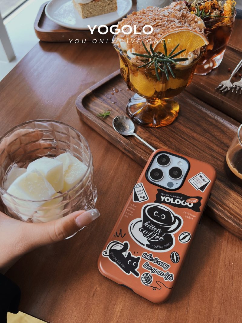 CoffeeKittenPrintedDoubleLayerPhoneCase3