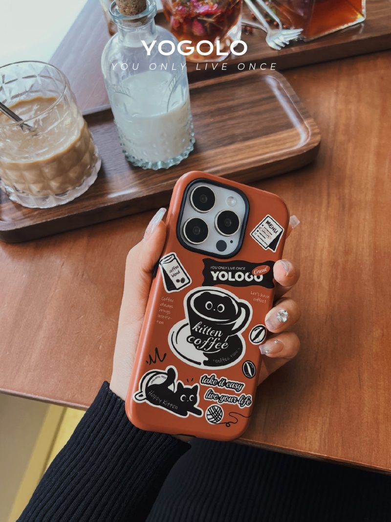 CoffeeKittenPrintedDoubleLayerPhoneCase6