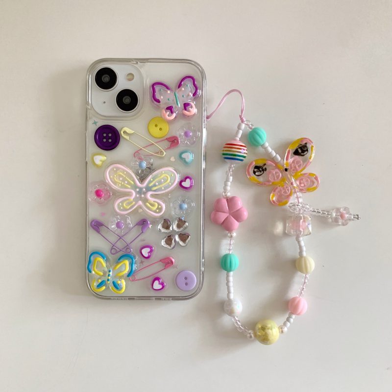 ColorfulButterflyFlowerPhoneCase4