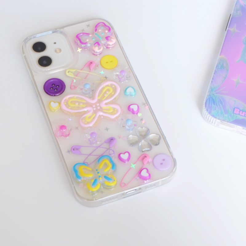 ColorfulButterflyFlowerPhoneCase9