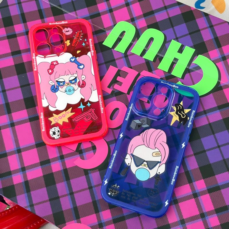 CoolCartoonCouplePrintedPhoneCase11