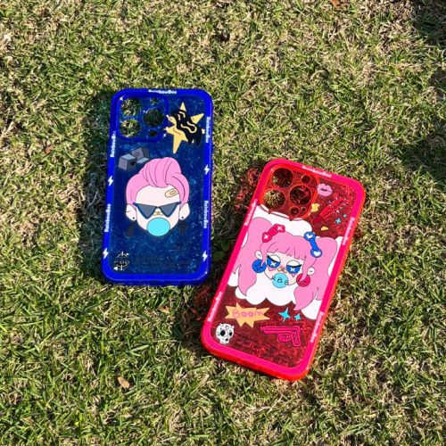 CoolCartoonCouplePrintedPhoneCase8