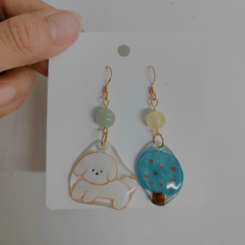 CuteCartoonHandmadeShrinkPlasticEarrings1 7b7a7bfa 44cc 4078 b16e 2166222d1beb