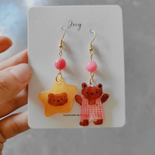 CuteCartoonHandmadeShrinkPlasticEarrings3 105c655e 69b8 4e11 ba42 3108bf526a6c