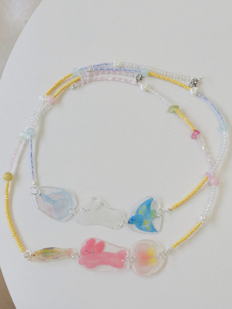 CuteCartoonShrinkPlasticBracelet1