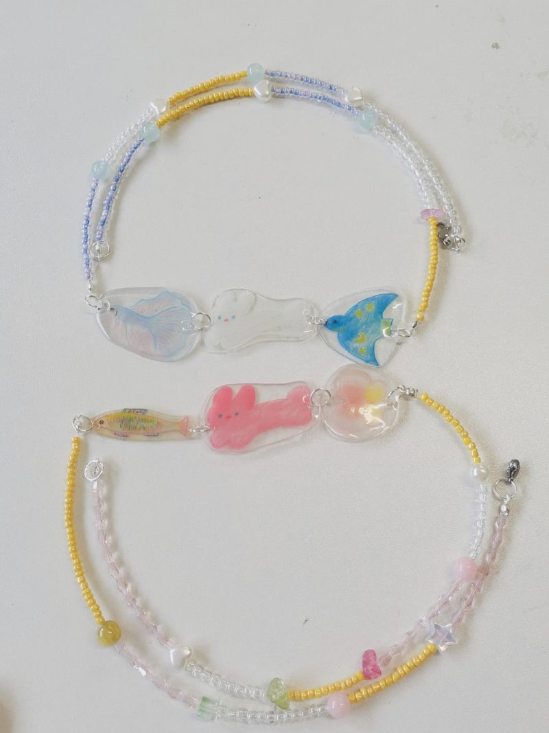 CuteCartoonShrinkPlasticBracelet2